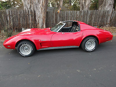 Chevrolet : Corvette 1975 chevrolet corvette great 40 year old classic sportscar been a good car