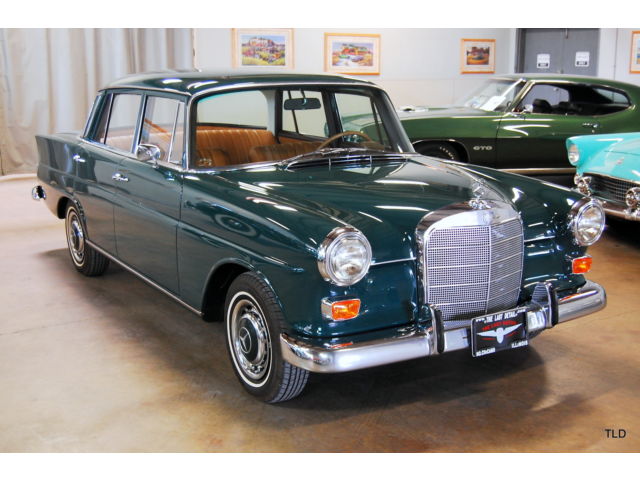 Mercedes-Benz : 200-Series 1966 mercedes benz 200 full nut bolt restoration like new throughout