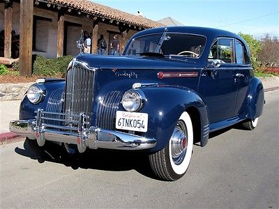 Packard : One-Eighty LeBaron Sport Brougham Sport Brougham 1941 packard one eighty lebaron sport brougham ccca 98.25 score pebble beach