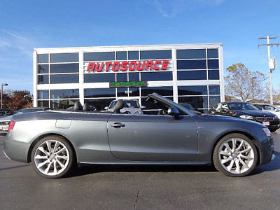 Audi : A5 2dr Cabriolet Auto quattro 2.0T Premium Plus 2015 audi a 5 quattro cabriolet convertible 2 k miles loaded premium plus warranty