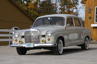 Mercedes-Benz : 190-Series Base 190b 1961 mercedes 190 b ponton
