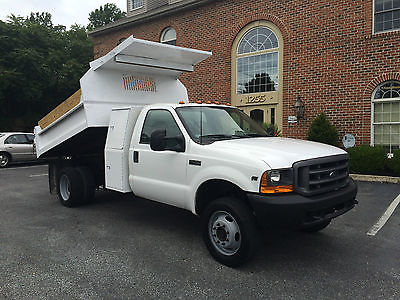Ford : F-450 XL Cab & Chassis 2-Door 2000 ford f 450 v 10 4 x 4 mason dump truck clean 84 000 miles