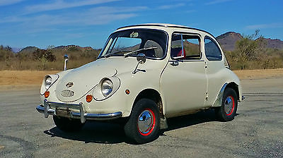 Subaru : Other 360 Deluxe 1969 subaru 360 deluxe fun to drive white on red ready to enjoy or restore