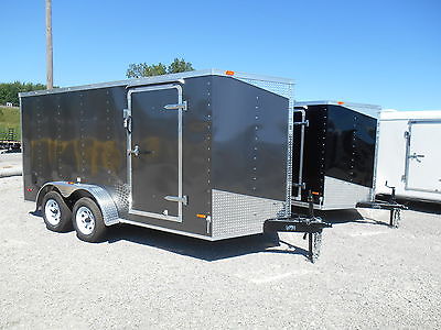 NEW 7 x 14 Enclosed Cargo Trailer W /Ramp *MASSIVE YEAR END SALE GOING ON NOW*