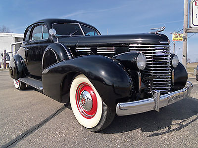Cadillac : Other dual side-mount 1938 cadillac series 60 opera coupe