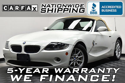 BMW : Z4 Roadster 2.5i 59 k miles loaded premium nationwide shipping 5 year warranty heated leather