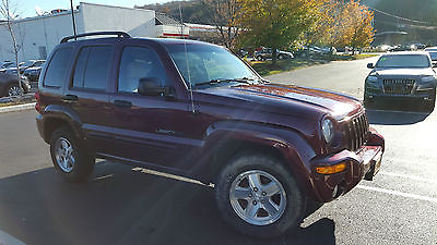 Jeep : Liberty Limited Sport Utility 4-Door 2003 jeep liberty limited edition fully loaded