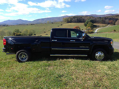 GMC : Sierra 3500 Denali Black GMC 3500 Dually Diesel Denali