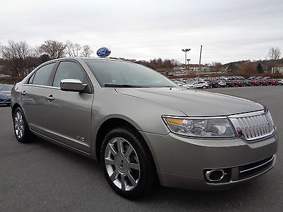 Lincoln : MKZ/Zephyr MKZ FWD 3.5L V6 Moonroof Leather Heated Seats 2009 mkz sunroof heated cooled leather seats vapor silver 1 owner carfax video