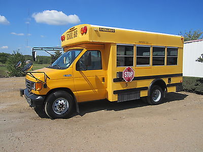 Ford : E-Series Van Base Cutaway Van 2-Door 2005 ford e 350 super duty diesel short school bus collins no reserve video