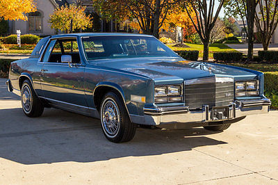 Cadillac : Eldorado Base Coupe 2-Door Fully Loaded, 100% Original, 1 Owner! Original Window Sticker! Power Everything!