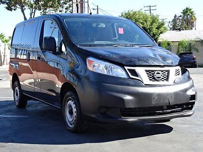Nissan : NV SV  2015 nissan nv 200 sv wrecked salvage rebuilder only 18 k miles perfect project