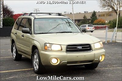 Subaru : Forester 2.5 XS Low Low Miles AWD 2004 Subaru Forester XS w/ Huge Sunroof & Only 18,500 Miles