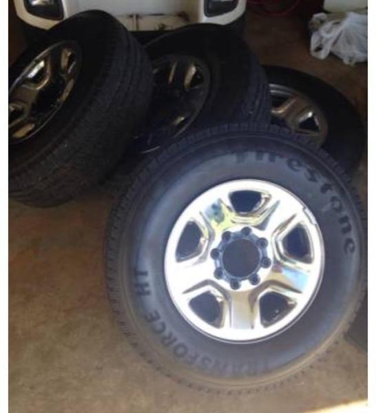 BRAND NEW 275/70/R18 DODGE RAM TIRES AND RIMS, 0