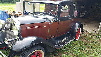 Ford : Model A Sports Coupe 1930 ford model a sports coupe hardtop rumble seat barn find
