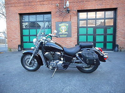 Honda : Shadow 2002 honda vt 750 shadow factory black cobra pipes great condition ready to ride