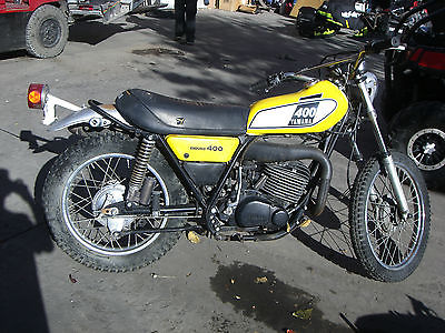 Yamaha : Other 1975 yamaha 400 enduro 400 dirt bike street bike motorcylce running strg