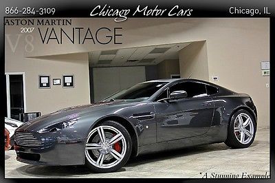 Aston Martin : Vantage 2dr Coupe 2007 aston martin vantage calibre radar 19 wheels navigation rare color combo