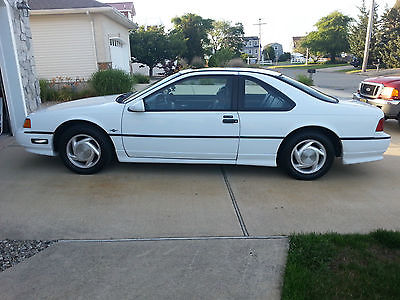 Ford : Thunderbird sc 1990 ford thunderbird super coupe coupe 2 door 3.8 l