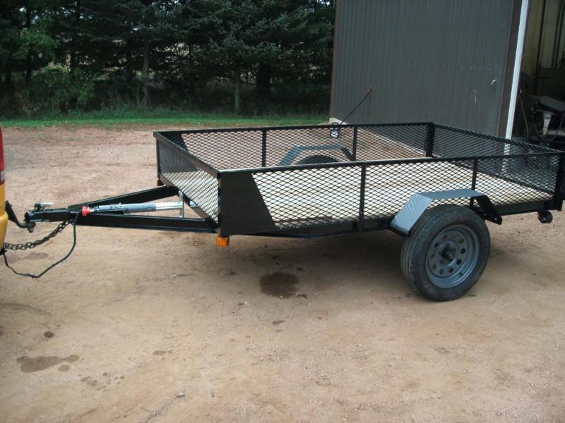 2 utility trailers, 5x8 and 5x10