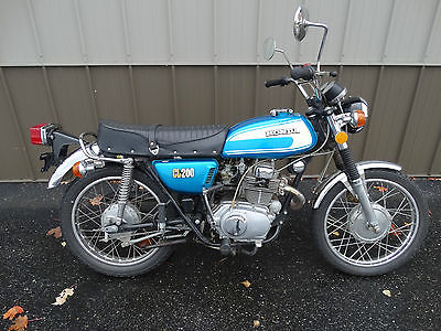 Honda : CL Vintage 1974 Honda CL200 In Excellent Running Condition 3,107 Miles Has Title