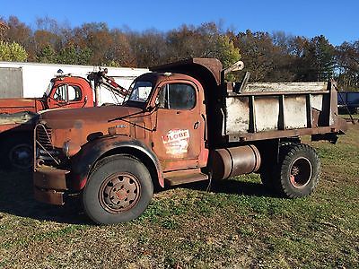 Other Makes : F-20 Gold Comet Dump Truck REO F-20 Gold Comet 1952 reo f 20 gold comet vintage dump truck rat rod barn fresh