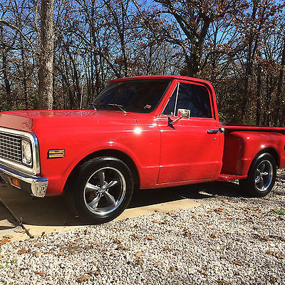 Chevrolet : C-10 Step Side 1971 chevrolet c 10 pick up truck shory bed step side restored with upgrades
