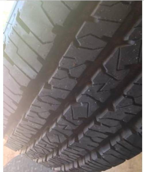 BRAND NEW 275/70/R18 DODGE RAM TIRES AND RIMS, 3