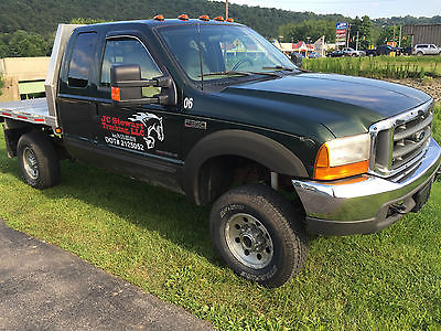 Ford : F-350 Lariat 2000 ford f 350 super duty lariat extended cab pickup 4 door 7.3 l flatbed