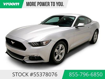 Ford : Mustang EcoBoost Certified 2015 2K MILES 1 OWNER 2015 ford mustang ecoboost 2 k miles cruise control 1 owner clean carfax vroom