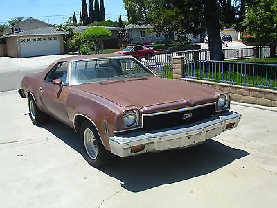 Chevrolet : El Camino Base 1973 chevrolet el camino ss 4 speed