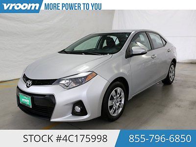 Toyota : Corolla S Certified 2014 30K MILE 1 OWNER BLUETOOTH CRUISE 2014 toytoa corolla s 30 k mile rearcam cruise bluetooth 1 usb owner clean carfax