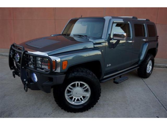 Hummer : H3 LUXURY 4WD CUSTOM 06 HUMMER H3 4WD MUD TIRES BRUSHGUARD XENON CD CHANGER HEATED SEAT NICE!!