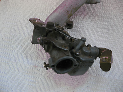 Cushman 1958 cushman husky carb and intake