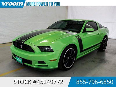 Ford : Mustang Boss 302 Certified 2013 9K MILES CRUISE BLUETOOTH 2013 ford mustang boss 302 9 k miles cruise bluetooth am fm manual clean carfax