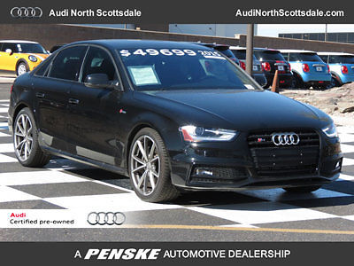 Audi : S4 Technology   Premium Plus   Quattro 11 k miles used 15 audi s 4 black heated seats navigation awd bluetooth sirius xm