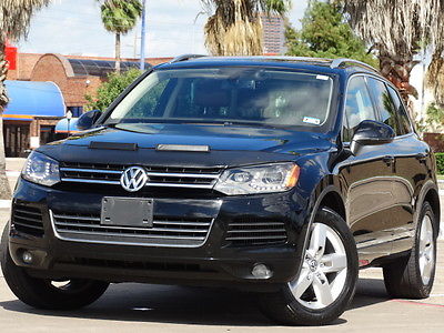 Volkswagen : Touareg TDI Lux Sport Utility 4-Door 2013 volkswagen touareg tdi lux awd navigation pano roof rear camera serviced