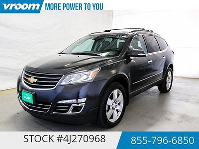 Chevrolet : Traverse LTZ Certified 2015 19K MILES 1 OWNER NAV BOSE USB 2015 chevy traverse ltz 19 k miles nav rearcam vent seats bose 1 owner cln carfax