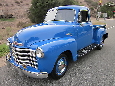 Chevrolet : Other Pickups deluxe 1951 chevy 3100 restored 5 window