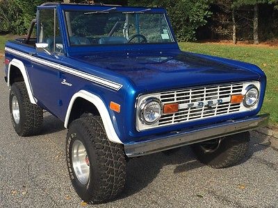 Ford : Bronco 302 v-8  1976 ford bronco in excellent condition