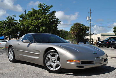 Chevrolet : Corvette 2dr Coupe 1999 corvette coupe only 21 756 original miles 2 owner florida car amazing