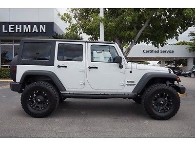 Jeep : Wrangler Unlimited Sport Very Clean Florida 2014 jeep wrangler unlimited sport 4 x 4 auto very clean florida