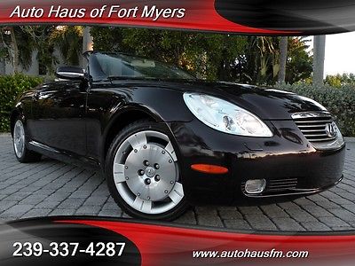 Lexus : SC 430 Convertible Ft Myers FL We Ship Nationwide Navigation Heated Seats Xenon Mark Levinson 6-CDC 1 Owner