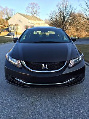 Honda : Civic EX, SMART KEY, NAVIGATION, BACK UP CAMERA 2014 honda civic ex sedan 4 door 1.8 l black on black w navigation back camera