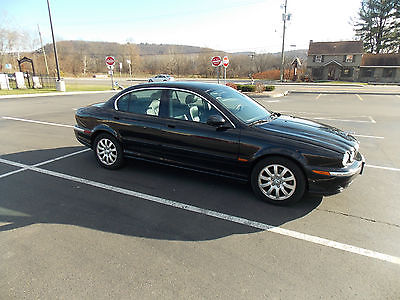 Jaguar : X-Type Base Sedan 4-Door Beautiful Jaguar X-Type 2003 Black AWD 2.5L V6 50800miles Automatic Transmission
