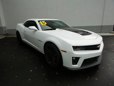 Chevrolet : Camaro 2dr Coupe ZL1 Chevrolet Camaro 2dr Coupe ZL1 Low Miles Manual Gasoline 8 Cyl Engine Summit Whi