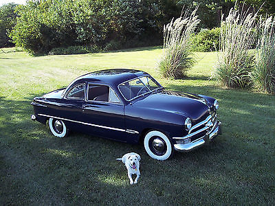 Ford : Other DELUXE 1950 ford club coupe 66 000 original documented miles swing out side windows
