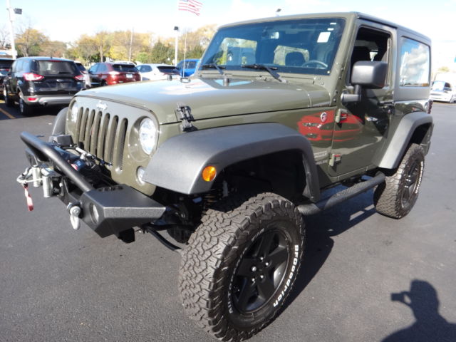Jeep : Wrangler SPORT 4X4 ONLY 4,487 MILES! 6-SPEED! LIFTED! WINCH! STEEL BUMPER! STEP BARS! WOW!