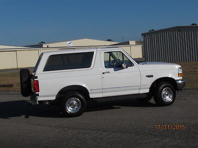 Ford : Bronco XLT Sport Utility 2-Door 1995 ford bronco xlt 4 x 4
