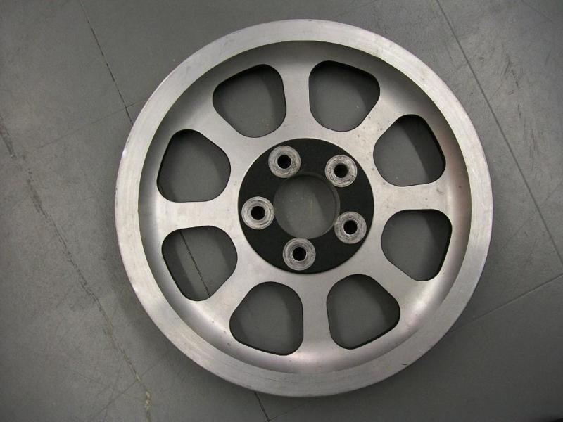 HARLEY 70 TOOTH SILVER REAR PULLEY 40221, 0